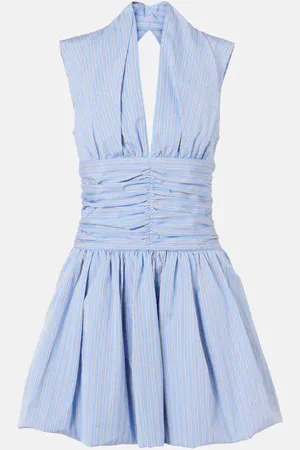 Patou Minikleid aus Baumwollpopeline