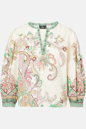 Etro Bedrucktes Top aus Baumwolle