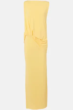 Jacquemus Maxikleid Peplo aus Jersey
