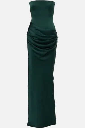 ALEX PERRY Maxikleid aus Satin