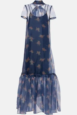 Staud Maxikleid Calluna aus Organza