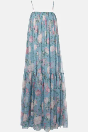 Chloé Chloé Maxikleid aus Seidenmusselin