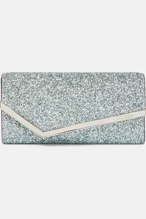 Jimmy Choo Clutch Emmie mit Glitter