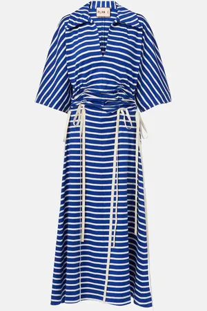 Plan C Midikleid aus Baumwoll-Jersey