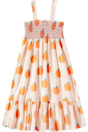 Tiny Cottons Bedrucktes Kleid Apples aus Baumwolle