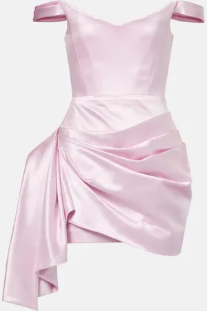 ALEX PERRY Minikleid aus Duchesse-Satin