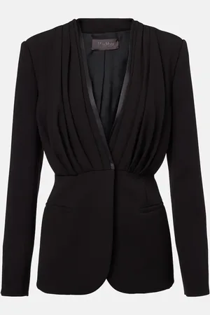 Max Mara Jacke Gradi aus Crêpe