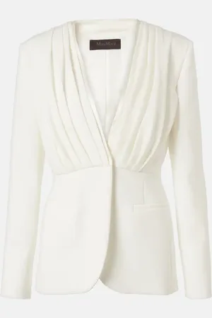 Max Mara Jacke Gradi aus Crêpe