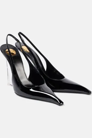Saint Laurent Wedges Miller 110 aus Lackleder