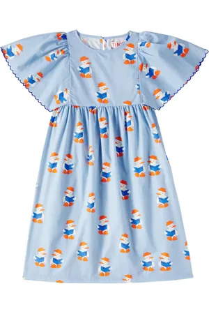 Tiny Cottons Bedrucktes Kleid Readers aus Baumwolle