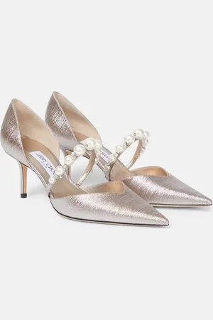 Jimmy Choo Pumps Aurelie 65 mit Zierperlen