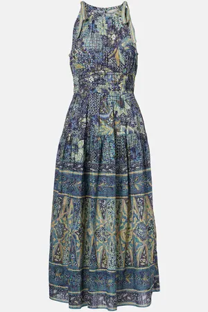 ULLA JOHNSON Maxikleid Essie aus einem Baumwollgemisch