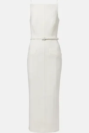Roland Mouret Midikleid aus Crêpe