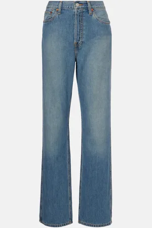 RE/DONE High-Rise Straight Jeans 90s