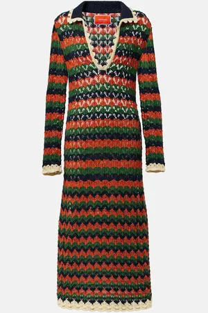 La DoubleJ Polokleid Perry aus Häkelstrick