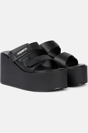 COPERNI Plateausandalen Patch aus Lederimitat