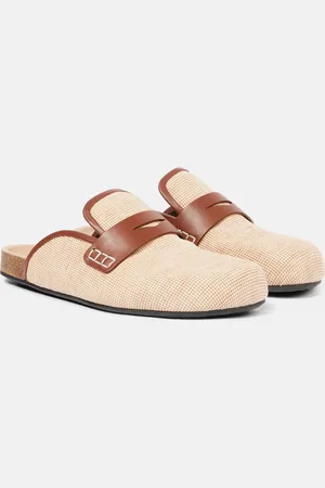 J.W.Anderson Slippers mit Leder