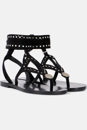 Isabel Marant Verzierte Sandalen Edil aus Leder