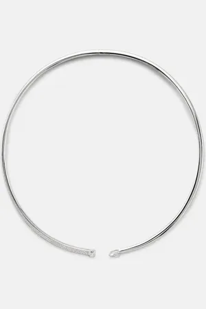 BUCHERER FINE JEWELLERY Choker Inner Fire aus 18kt Weißgold mit Diamanten
