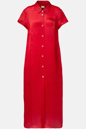 Khaite Maxikleid Effy aus Organza