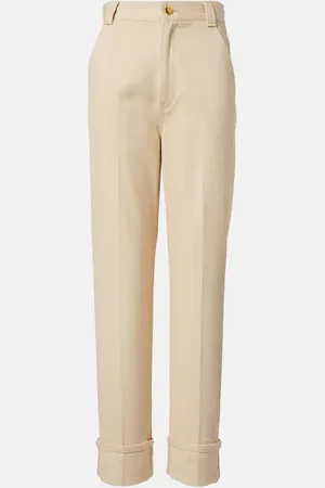 Loro Piana High-Rise Straight Jeans Garey