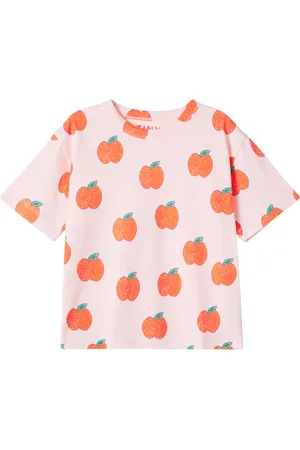 Tiny Cottons Bedrucktes T-Shirt Apples aus Baumwolle