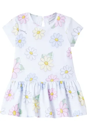 MONNALISA Baby Bedrucktes Kleid aus Jersey