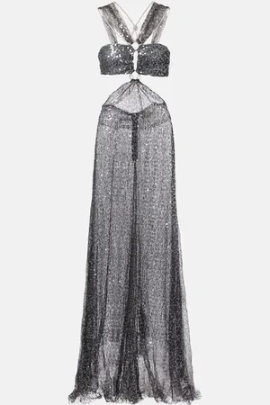 Isabel Marant Robe Dalie mi Pailletten