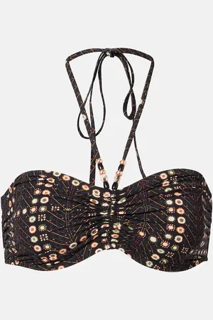 Marant Etoile Bedrucktes Bikini-Oberteil Salmage