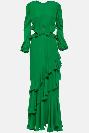 JOHANNA ORTIZ Maxikleid aus Seide