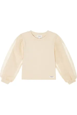 Donsje Top Sien mit Organza