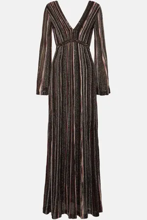 Missoni Verziertes Maxikleid aus Häkelstrick