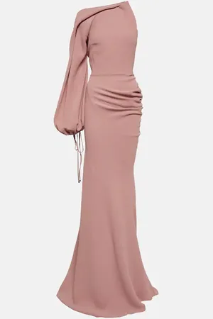 MATICEVSKI One-Shoulder-Robe Venomous