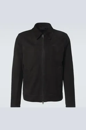 BRIONI Blouson aus Veloursleder