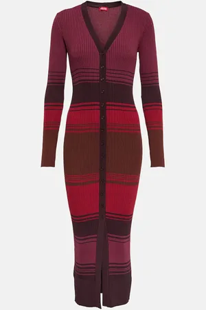 Staud Midikleid Shoko aus Strick