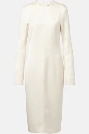 Totême Midikleid aus Satin