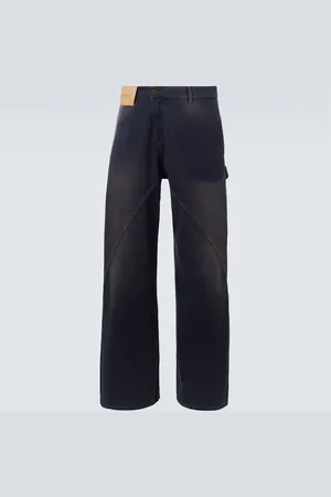 J.W.Anderson Wide-Leg Jeans Aged Twisted