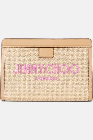 Jimmy Choo Clutch Avenue Small mit Leder