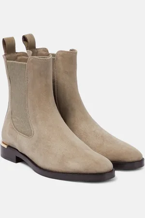 Jimmy Choo Chelsea Boots Thessaly aus Veloursleder