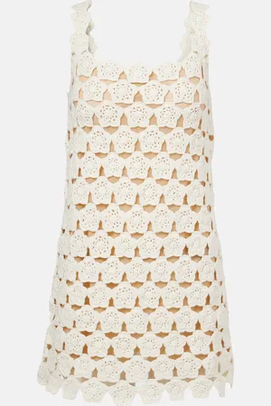 Staud Minikleid Hoya aus Häkelstrick