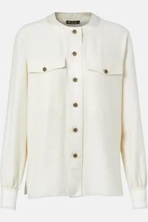 Loro Piana Bluse Quincy aus Seide