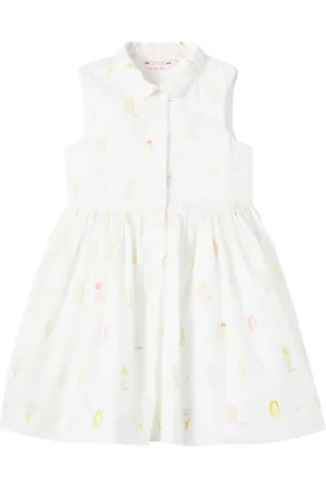 BONPOINT Bedrucktes Kleid Anne aus Baumwolle