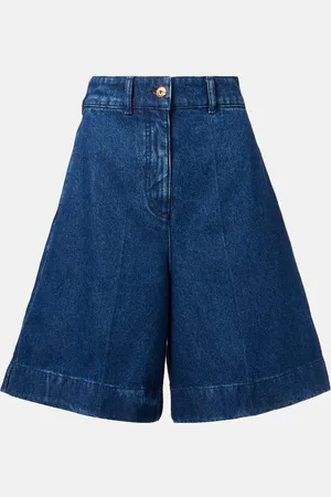 Patou High-Rise Jeansshorts