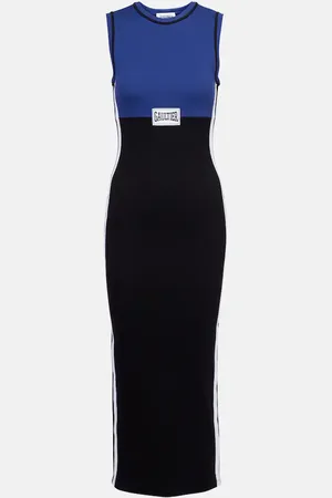 Jean Paul Gaultier Midikleid aus einem Baumwollgemisch