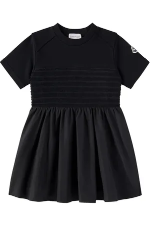 Moncler Kleid aus Jersey und Taft