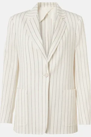 Max Mara Blazer Jadi aus Baumwolle und Leinen