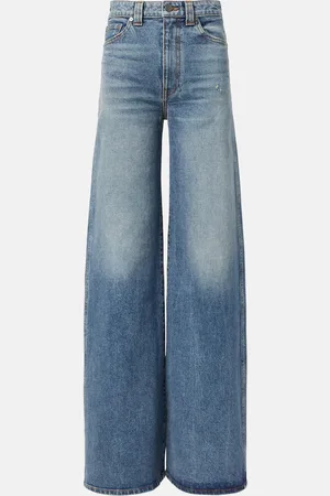 Khaite Wide-Leg Jeans Dane