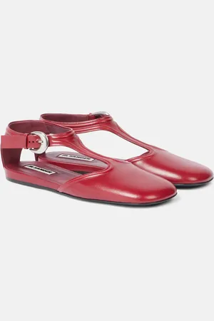 Jil Sander Ballerinas aus Leder