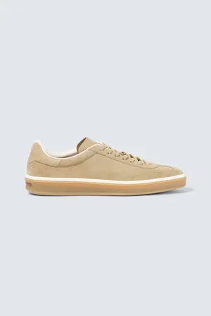 Loro Piana Sneakers Tennis Walk aus Veloursleder