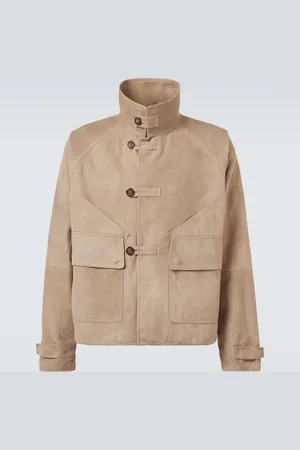 Giorgio Armani Jacke aus Veloursleder